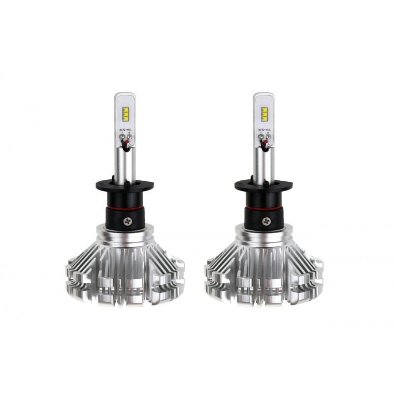 LED Headlight H8/H9/H11 COB 4Side Series AMiO - Headlights