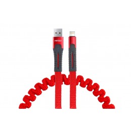 Cable espiral USB+Apple...